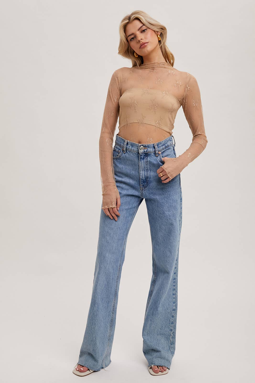 Callie Lace Long Sleeve