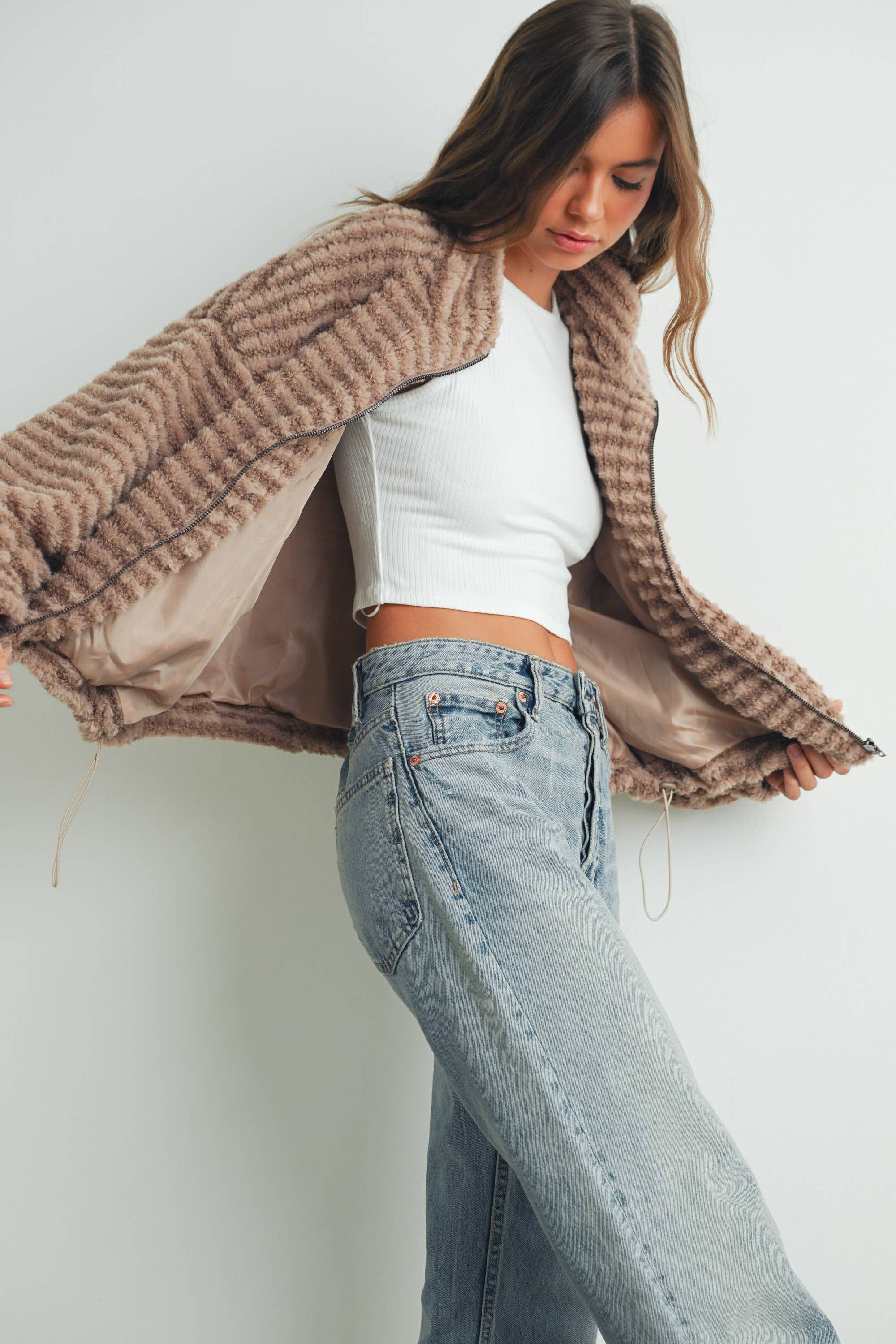 Brynlee Collared Puffer Jacket