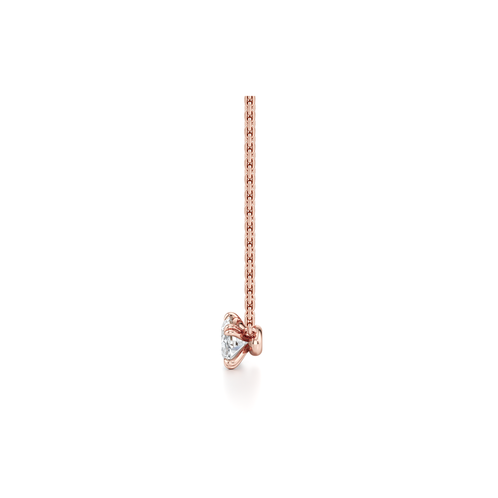 Elle Lab Diamond Oval Pendant