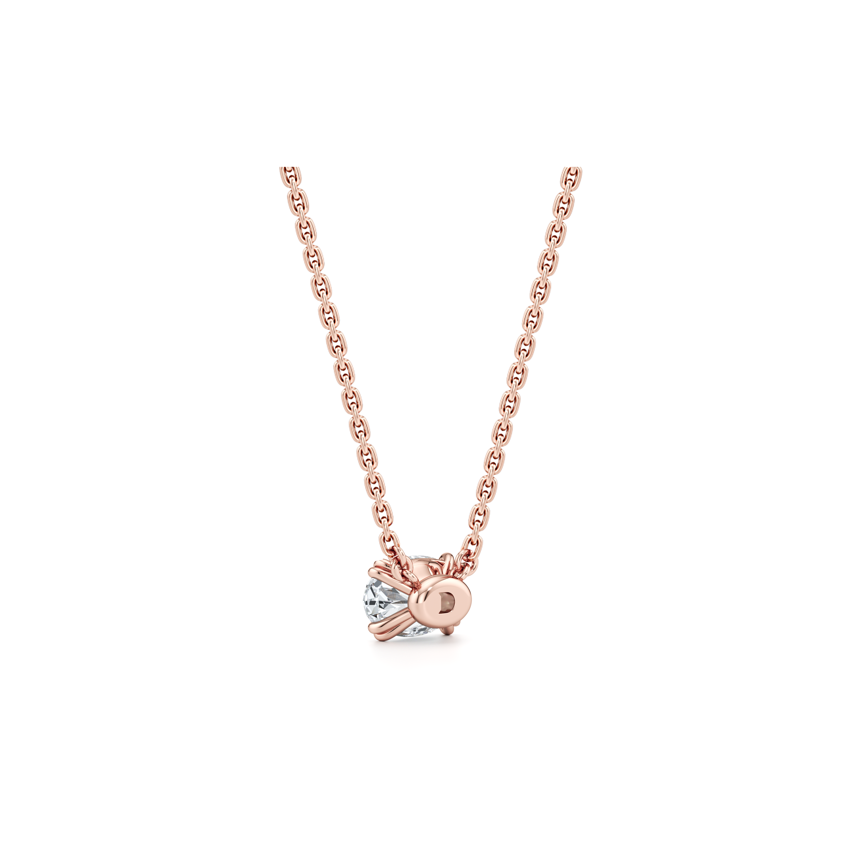 Elle Lab Diamond Oval Pendant