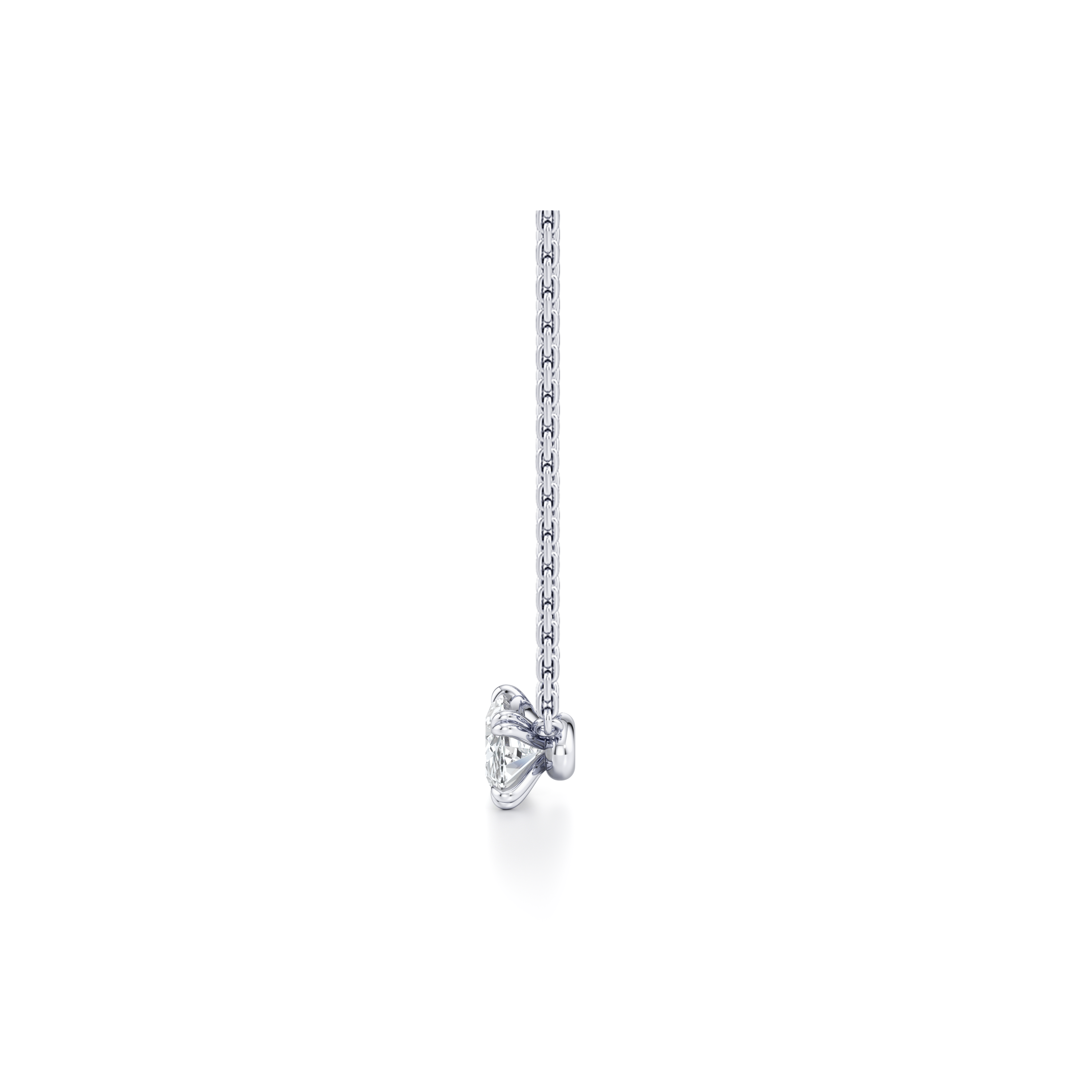 Elle Lab Diamond Oval Pendant