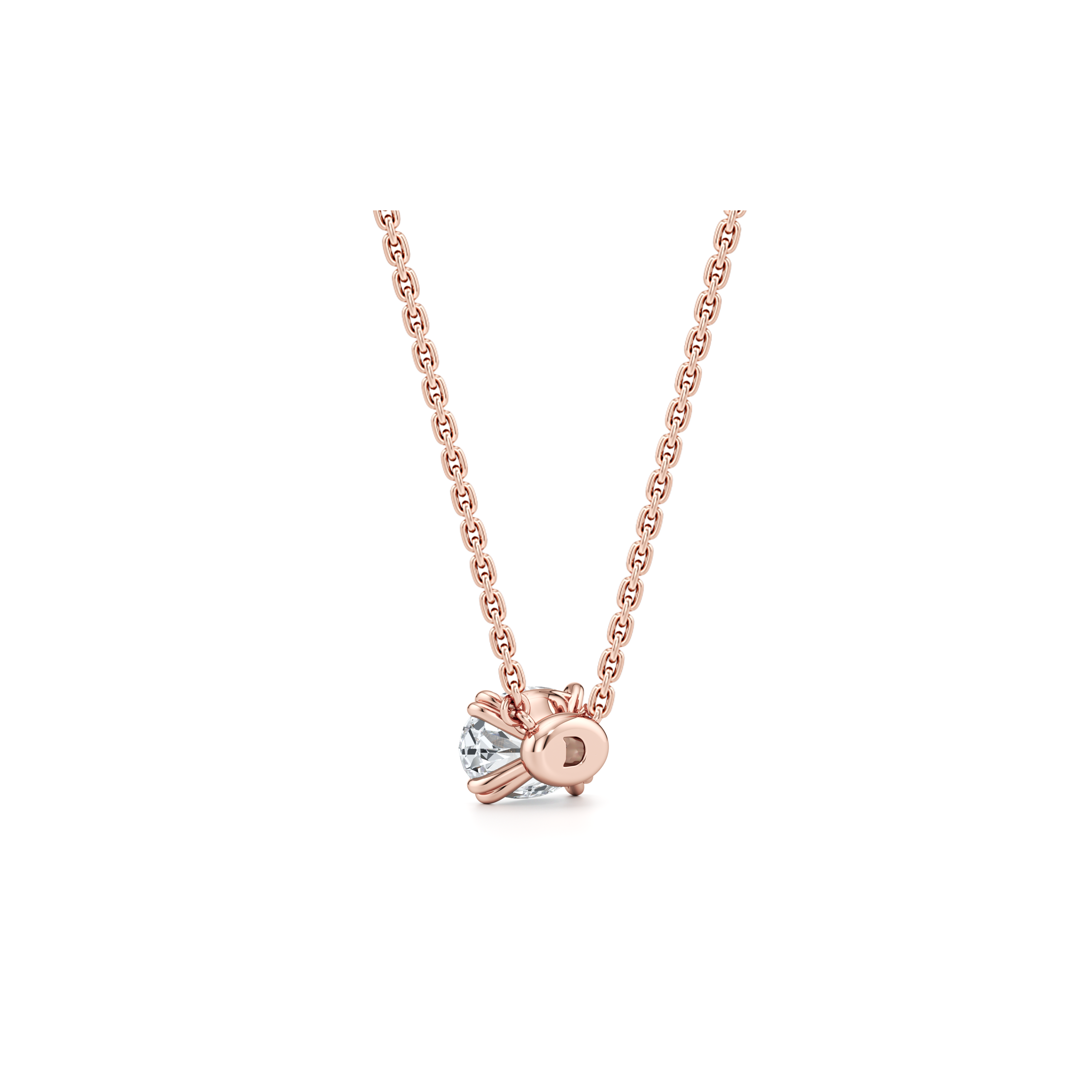 Elle Lab Diamond Oval Pendant