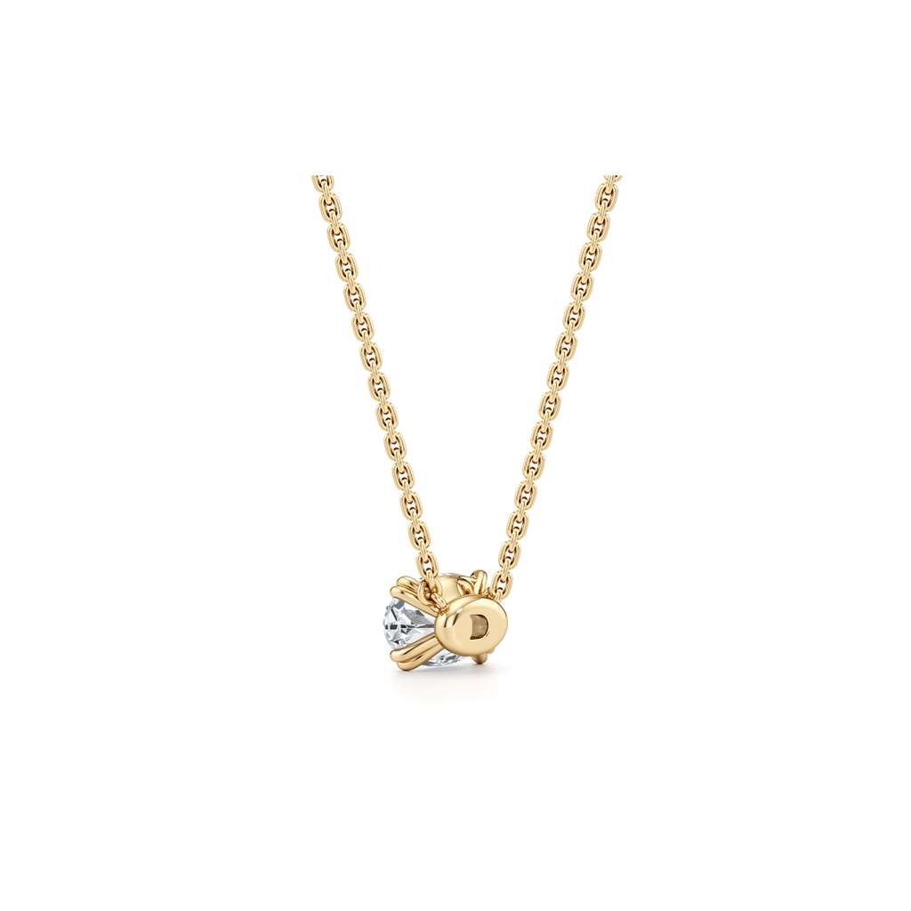 Elle Lab Diamond Oval Pendant