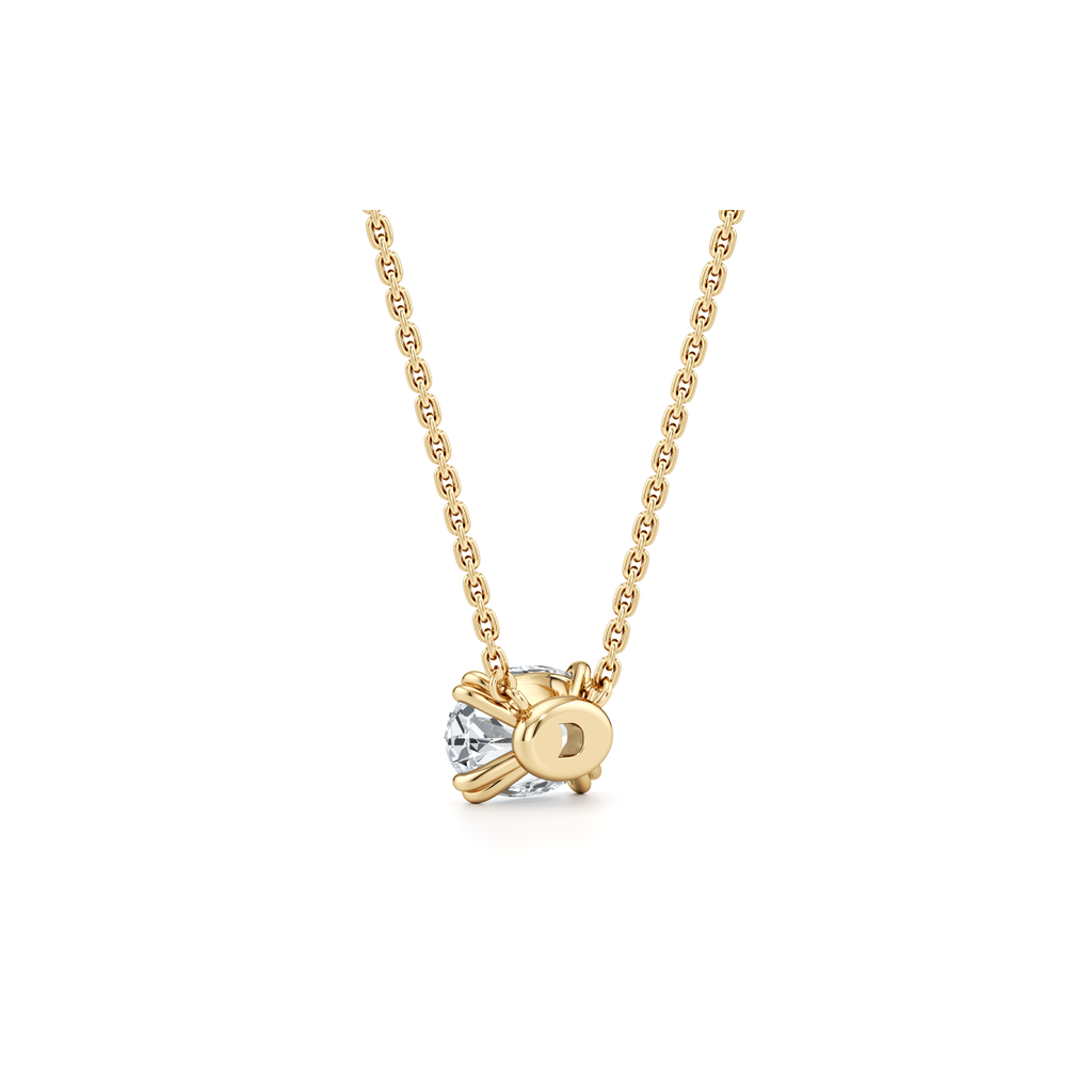 Elle Lab Diamond Oval Pendant