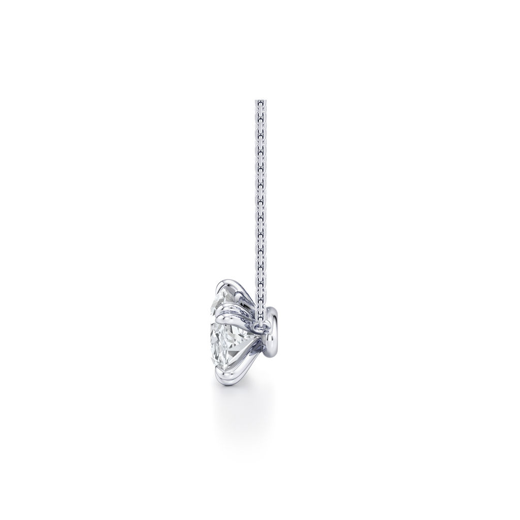 Elle Lab Diamond Oval Pendant