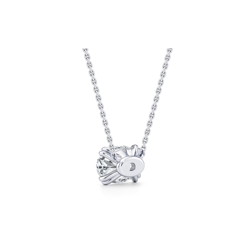 Elle Lab Diamond Oval Pendant