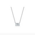 Elle Lab Diamond Emerald Pendant