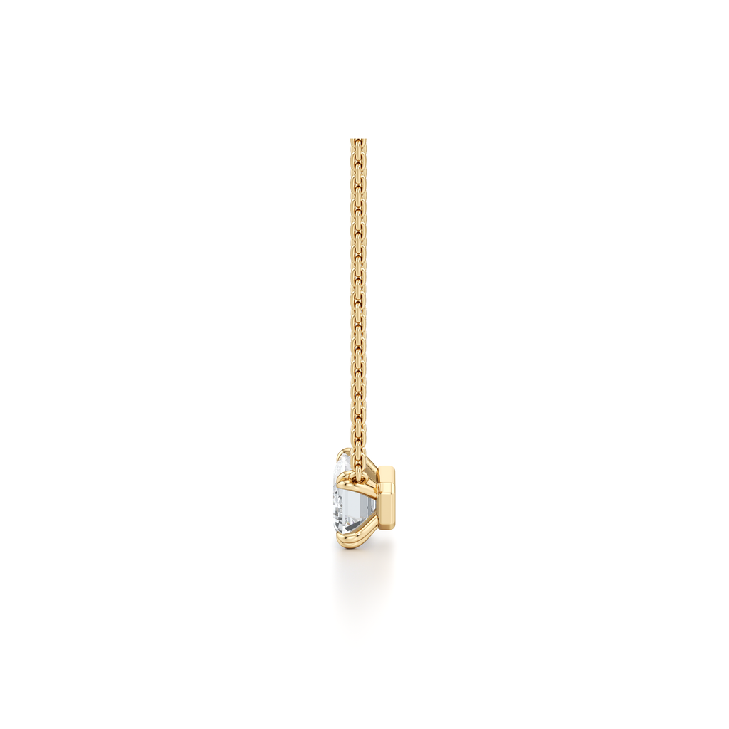 Elle Lab Diamond Emerald Pendant