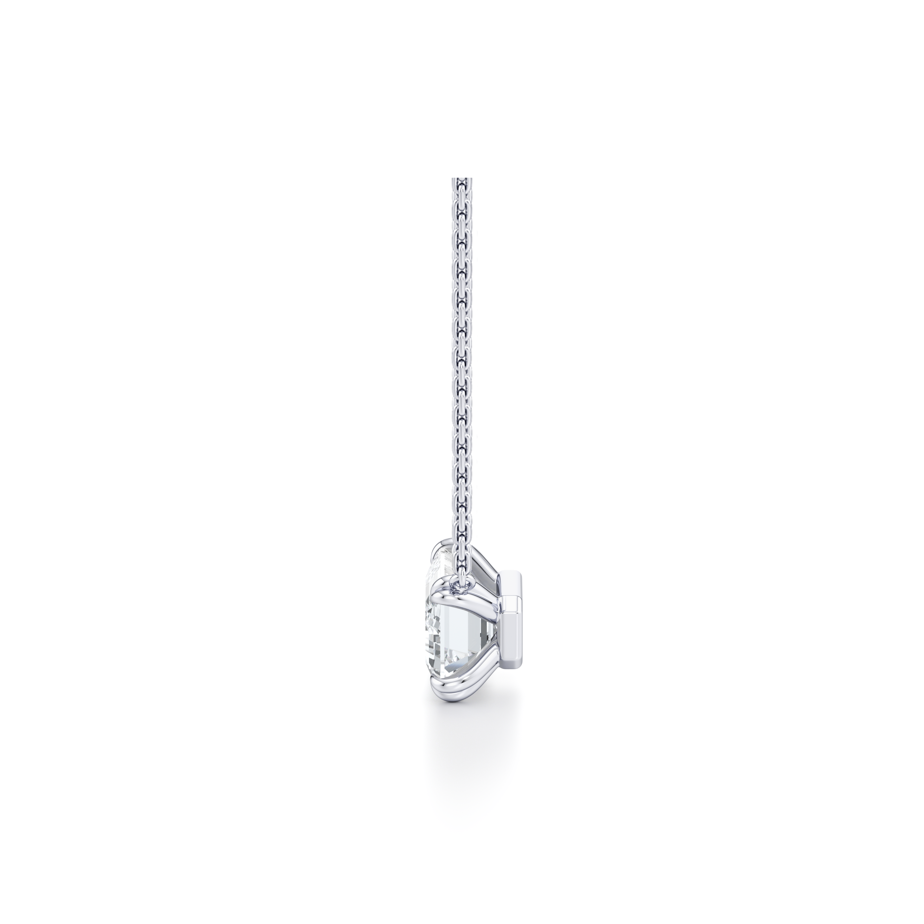 Elle Lab Diamond Emerald Pendant