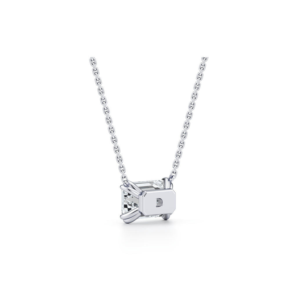 Elle Lab Diamond Emerald Pendant
