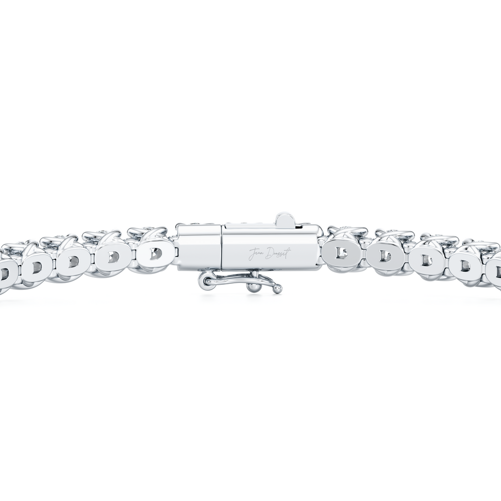Elle Round Brilliant Lab Diamond Tennis Bracelet