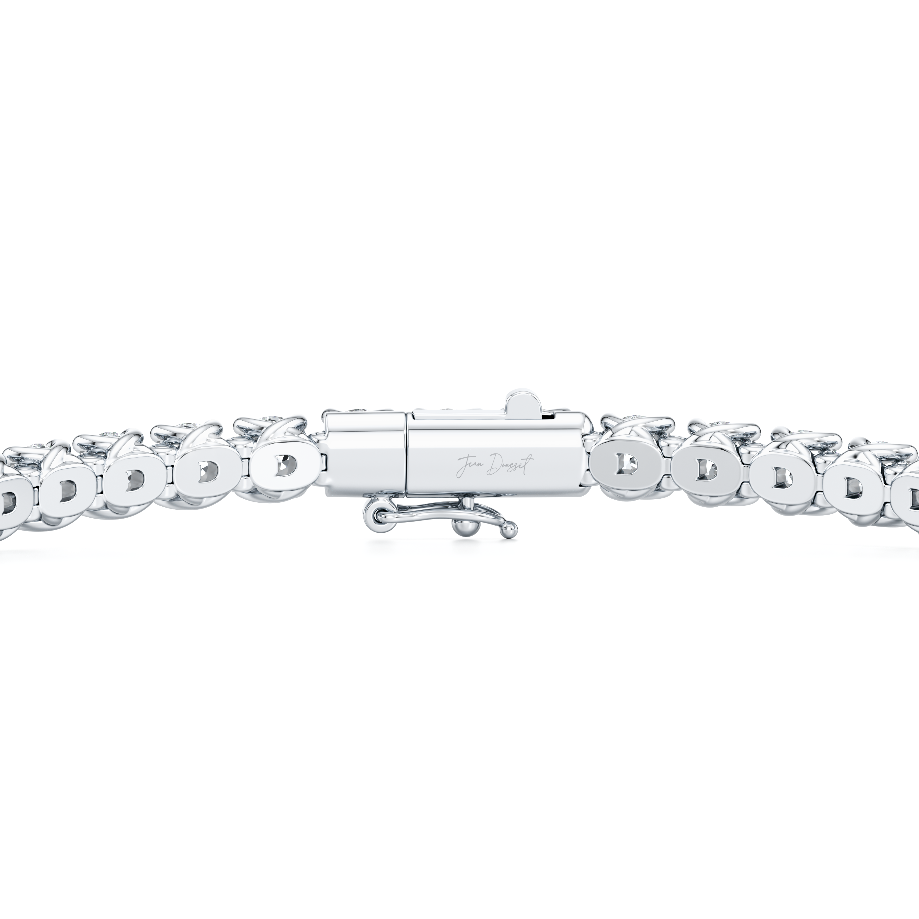 Elle Round Brilliant Lab Diamond Tennis Bracelet