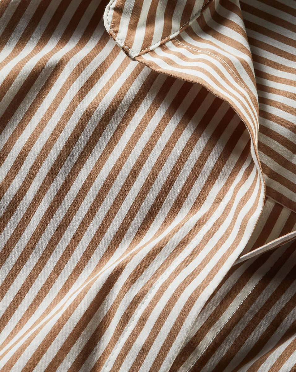 Amelia Striped Button-Down Shirt
