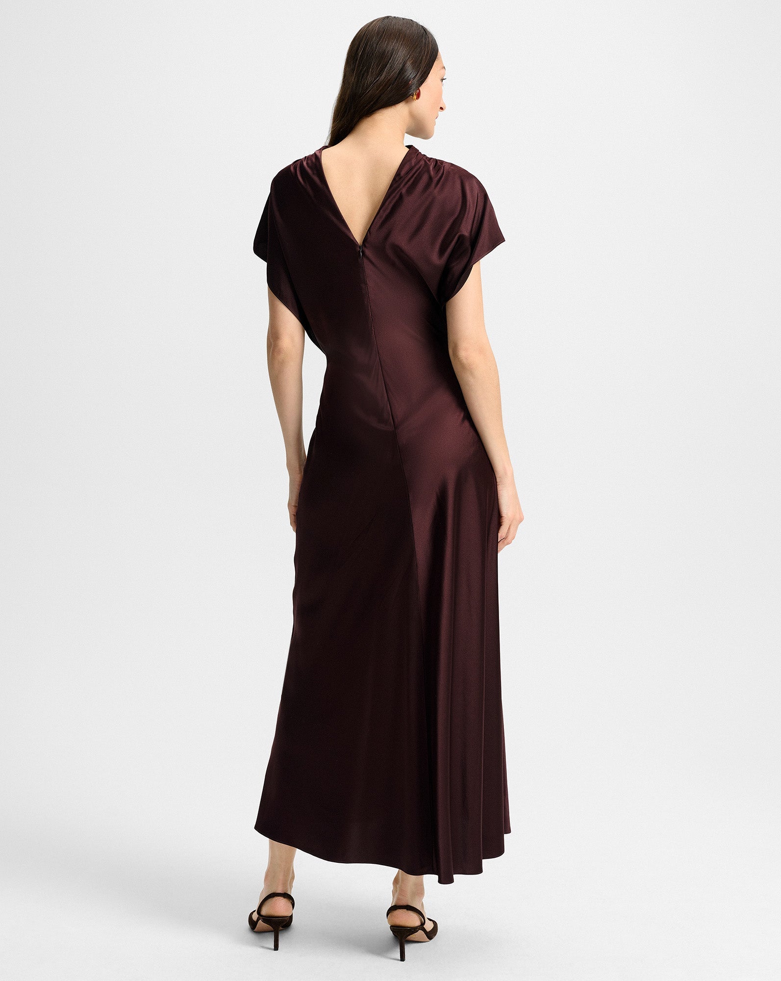 Redgrave Silk Midi Dress