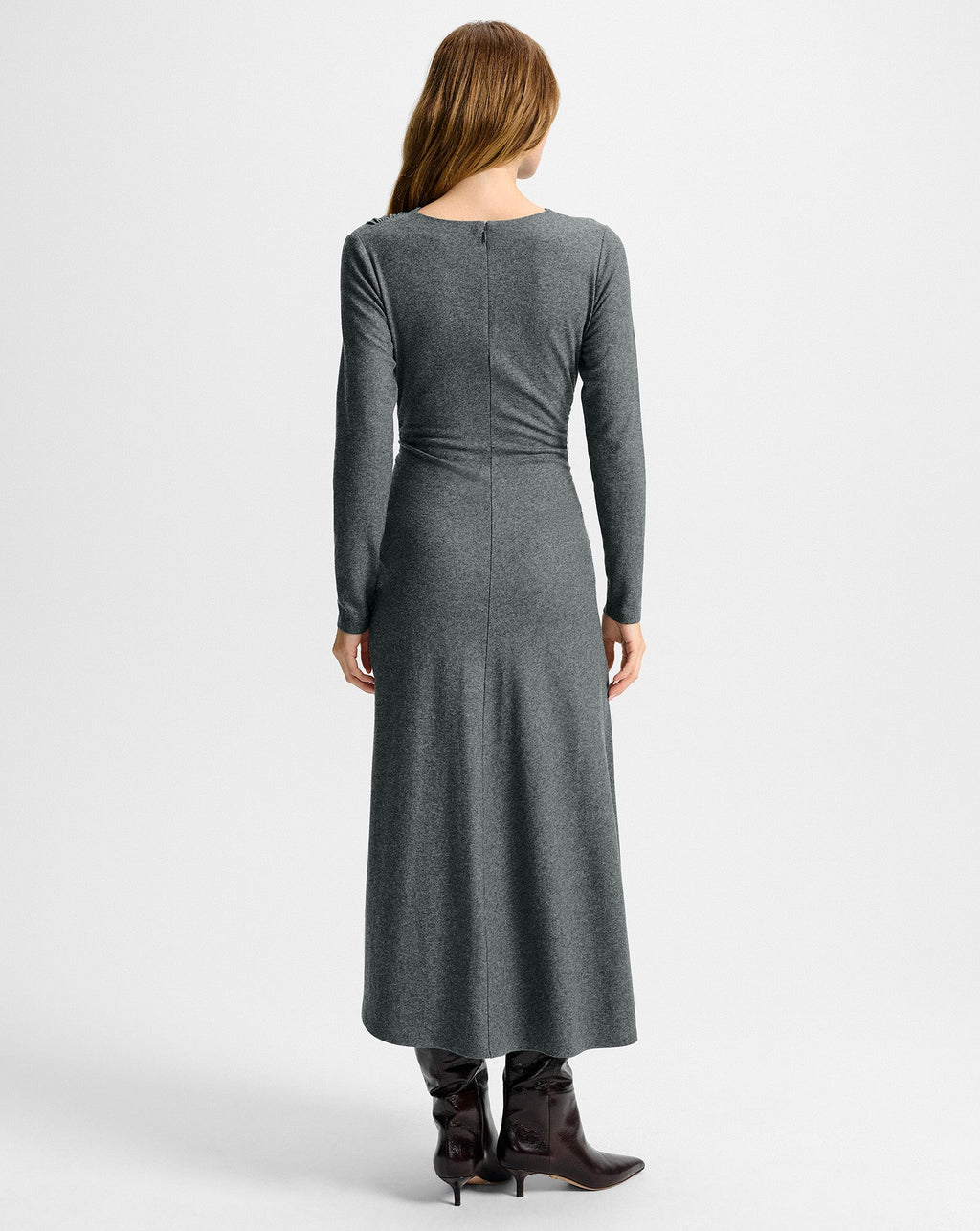 Theodora Wool Midi Dress