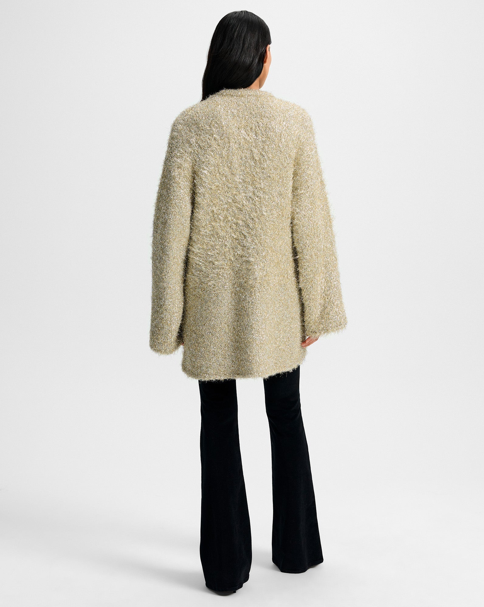 Rozan Metallic Knit Jacket