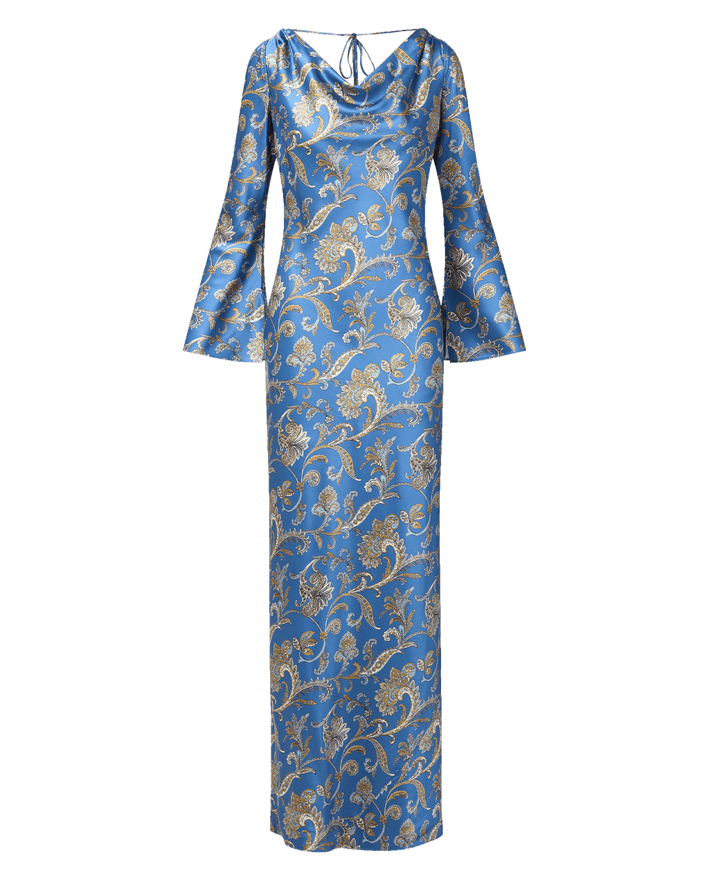 Ember Silk-Blend Maxi Dress