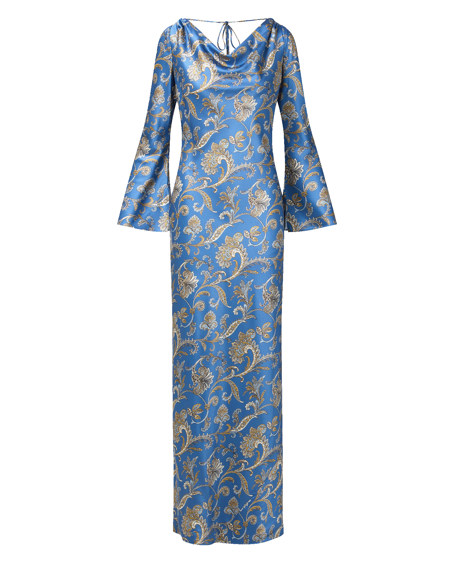 Ember Silk-Blend Maxi Dress