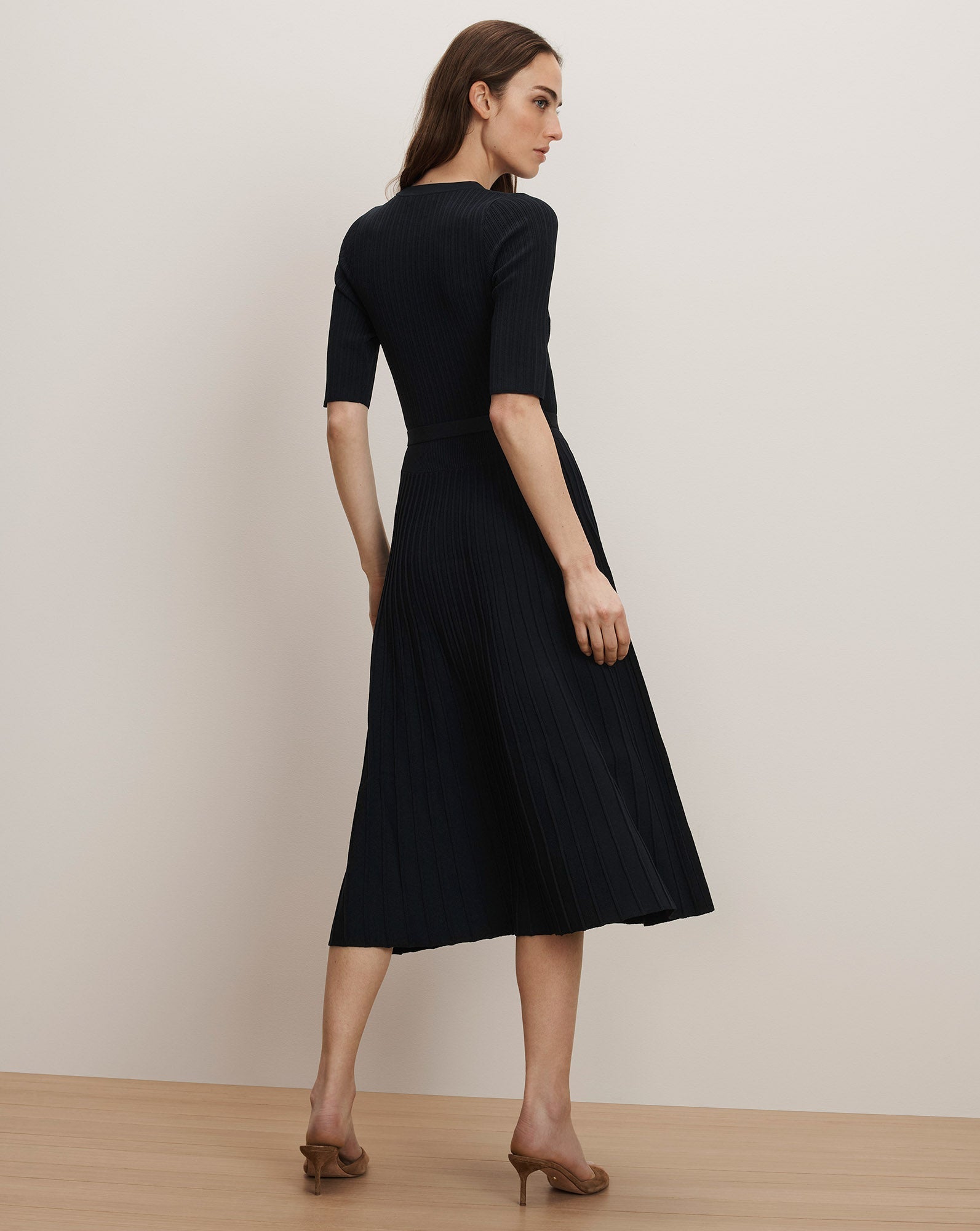 Elthea Belted Midi Dress
