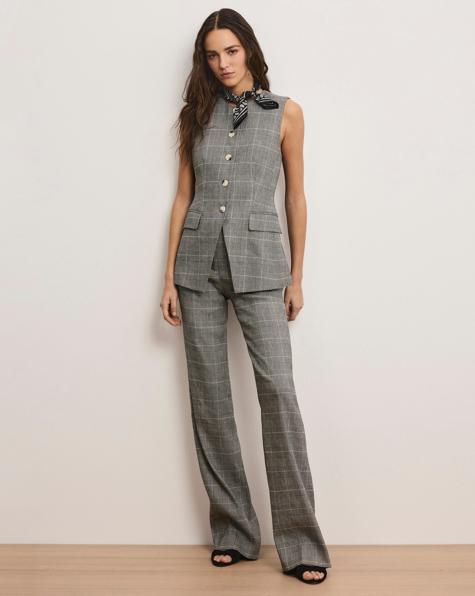 Jude Linen Wide-Leg Pant