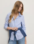 Amelia Striped Button-Down Shirt