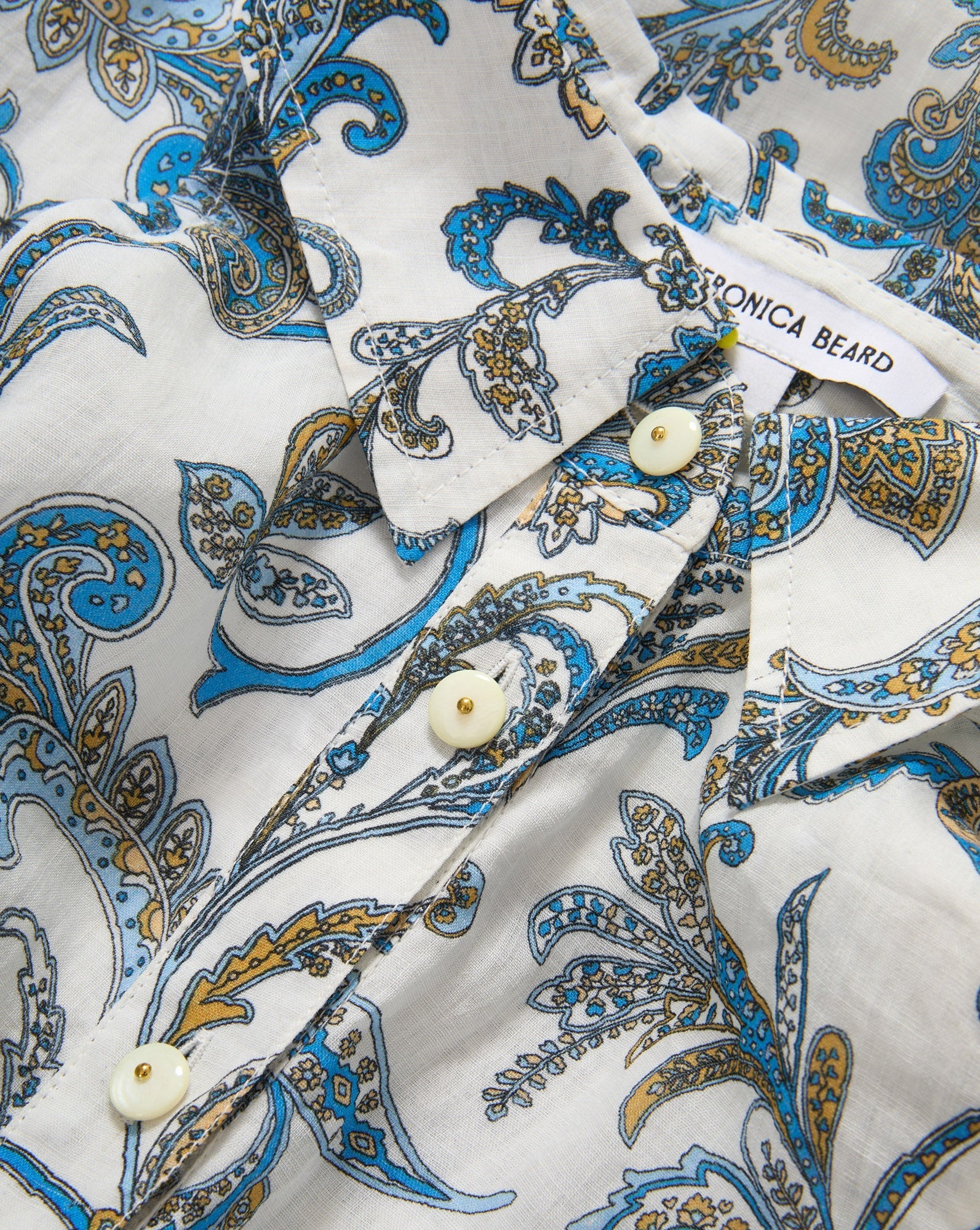 Mackey Paisley Halter Midi Dress