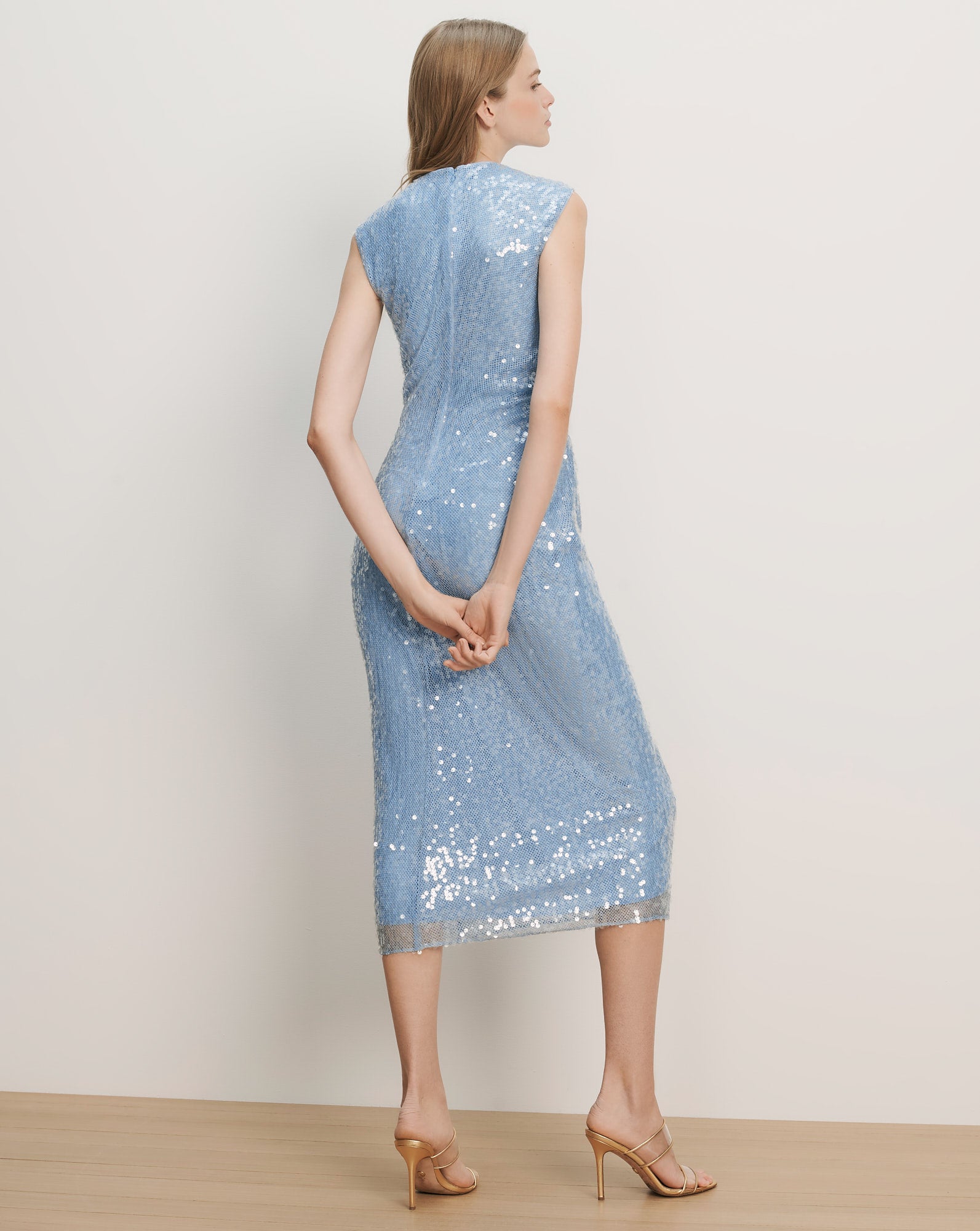 Kimberly Sequin Midi Dress