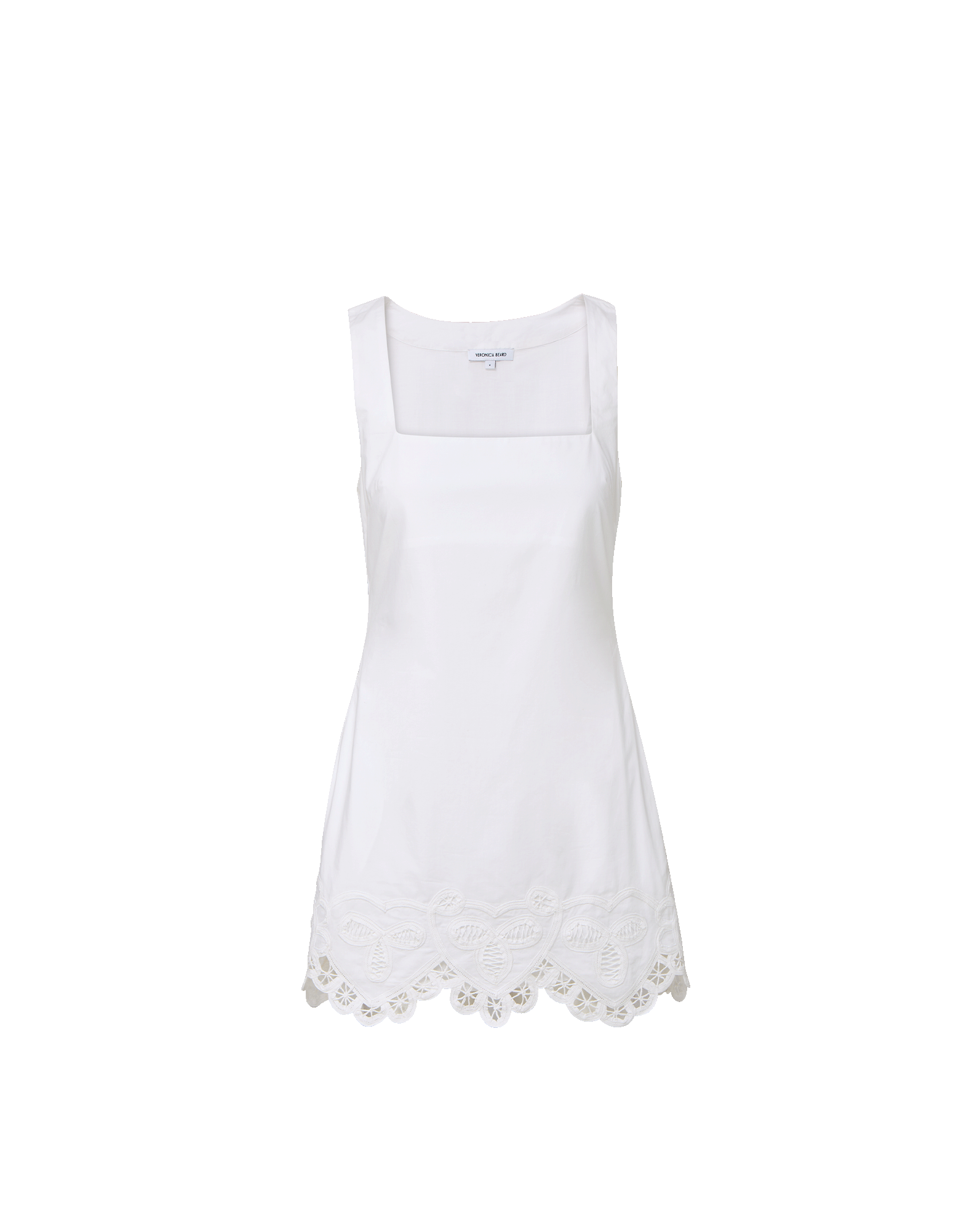 Shanice Lace-Trim Mini Dress