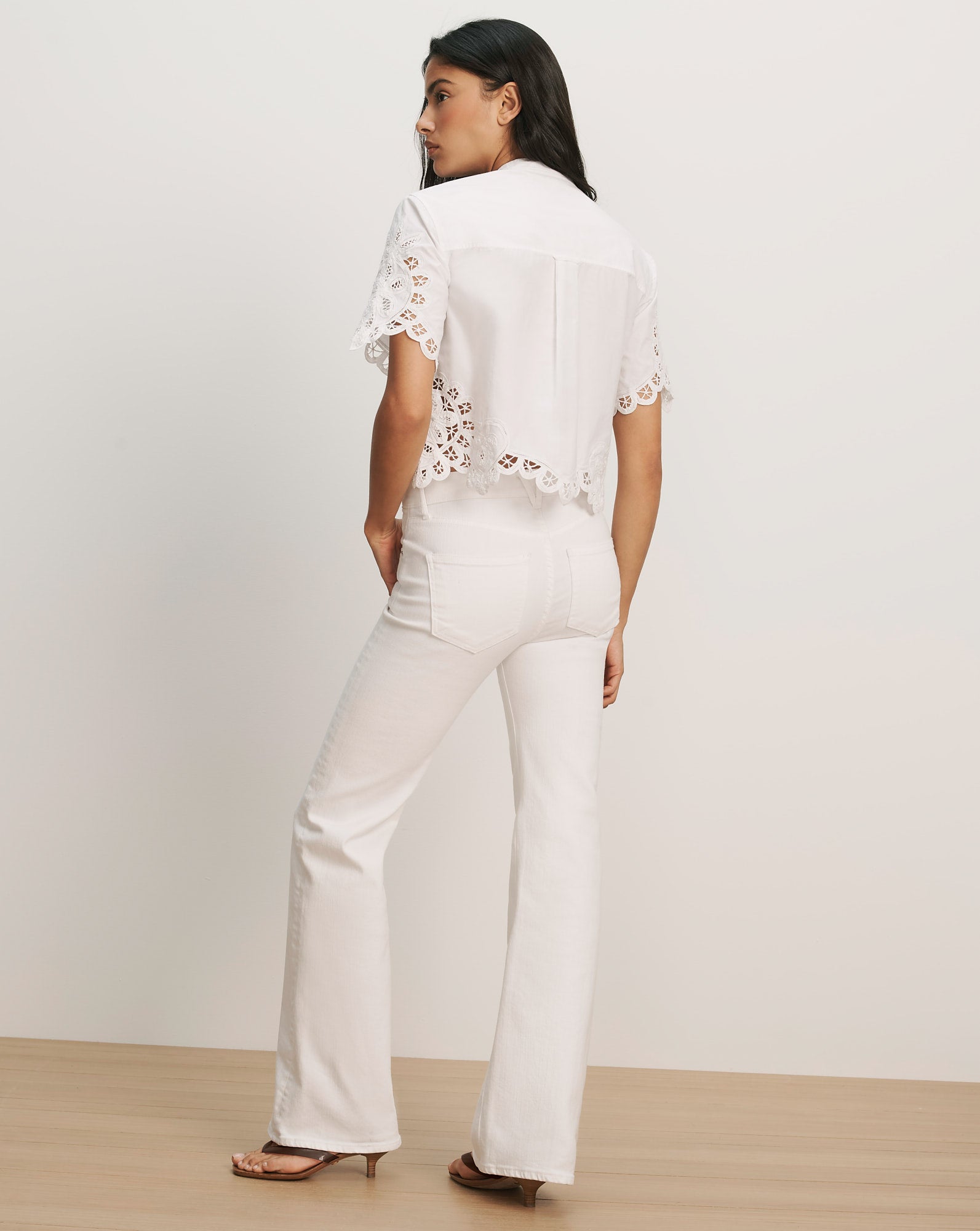 Aleck Lace Button-Down Shirt