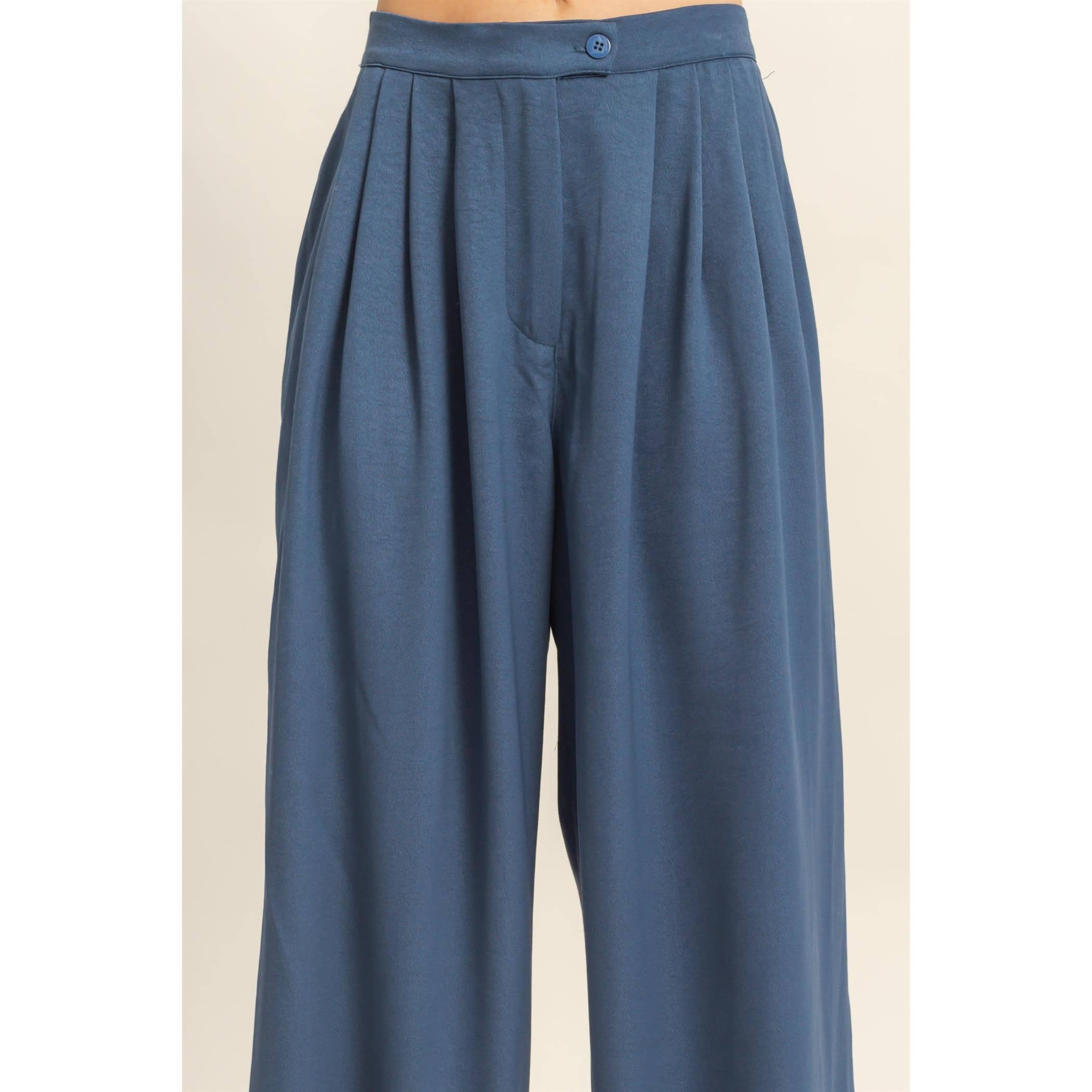 Benson Wide-Leg Palazzo Pant