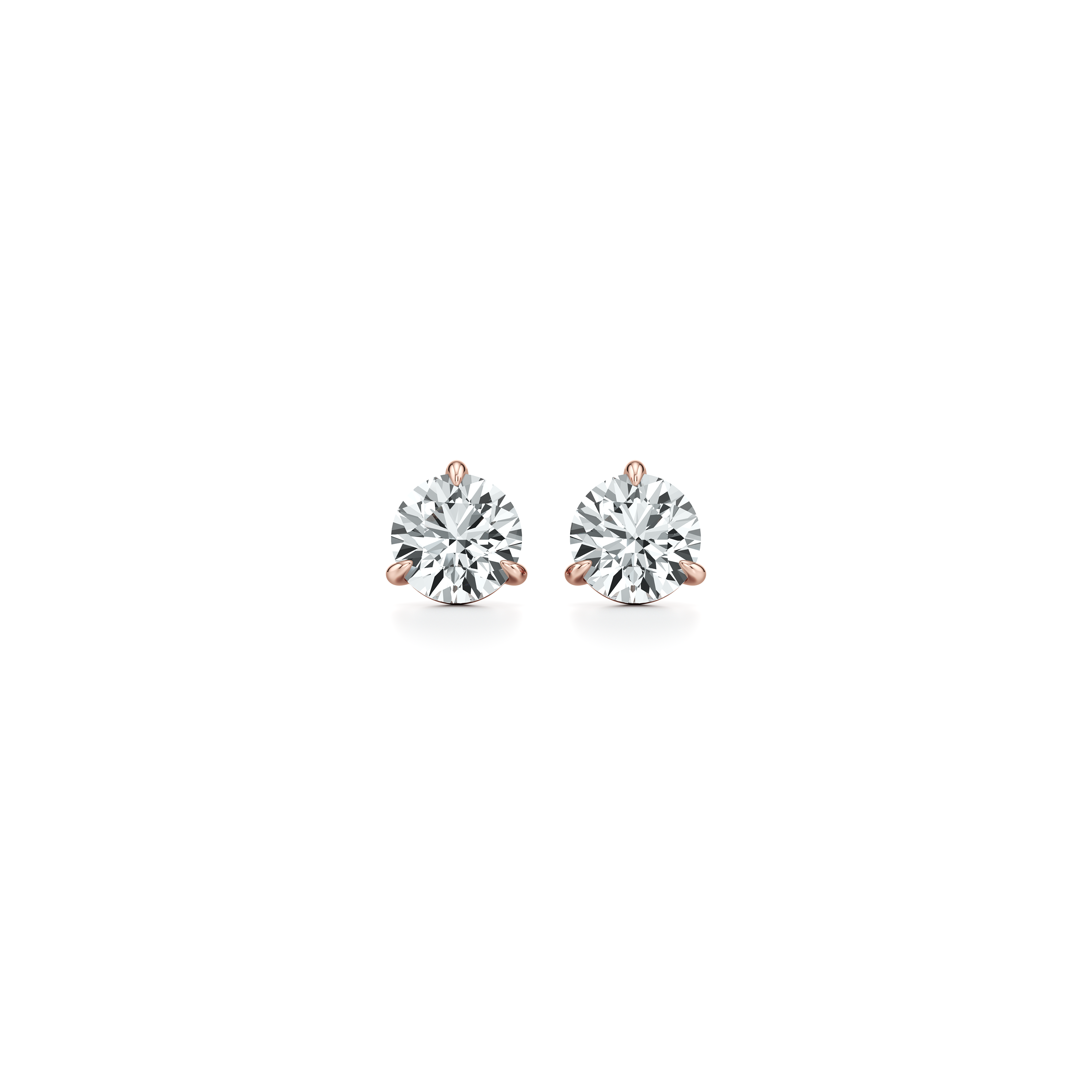Chelsea Essential Lab Diamond Round Brilliant Martini Studs