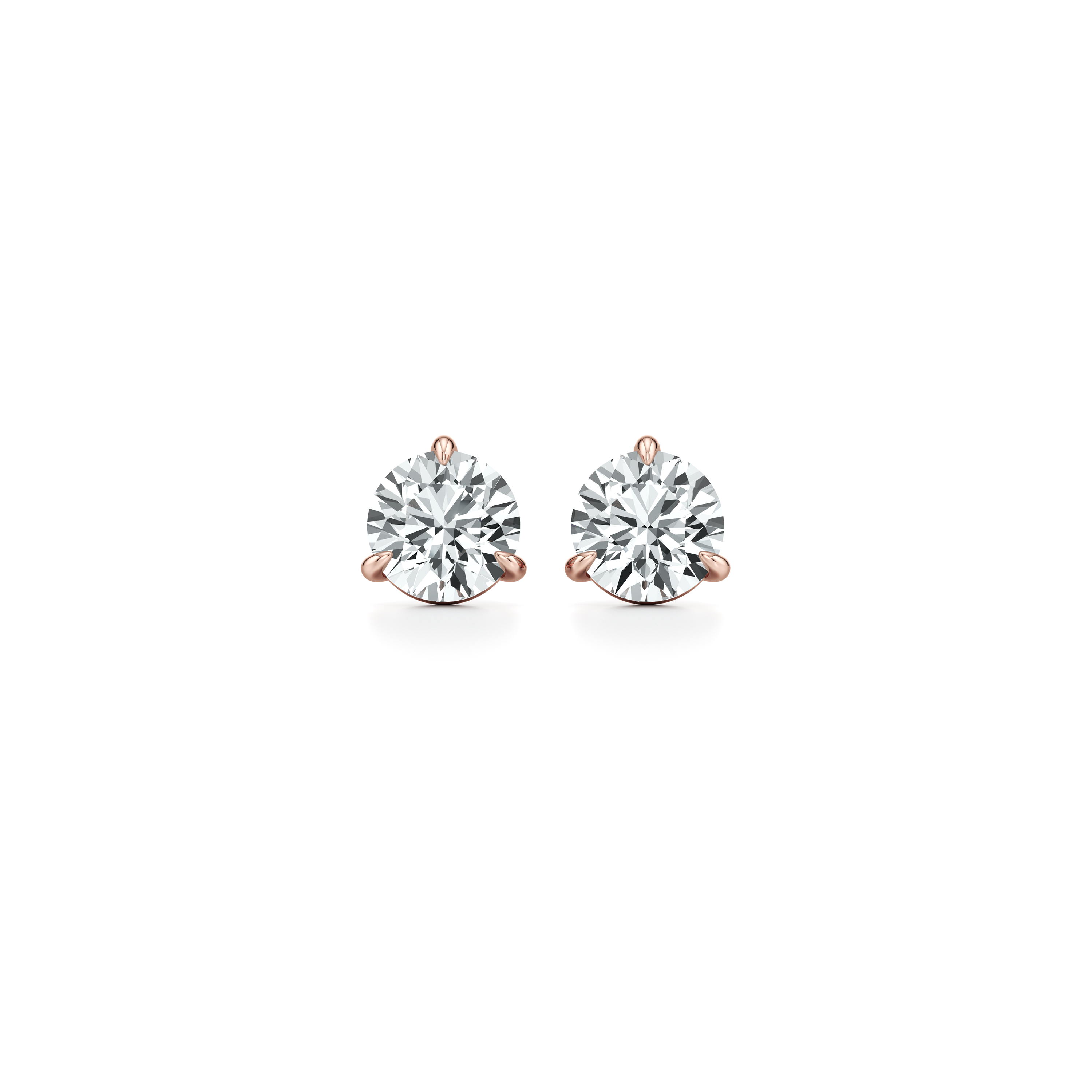 Chelsea Essential Lab Diamond Round Brilliant Martini Studs