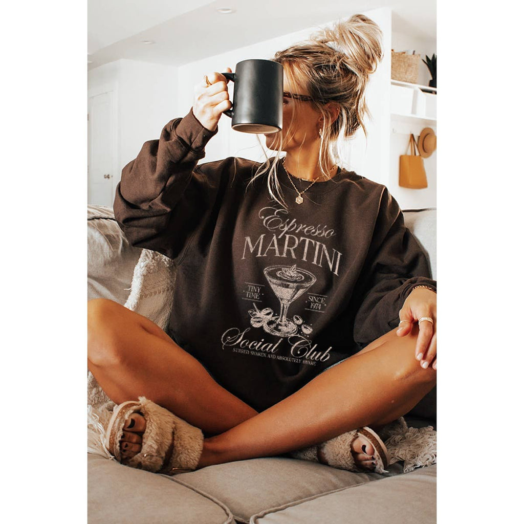 Espresso Martini Social Club Sweatshirt