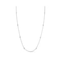 Bezel By The Yard Lab Diamond Necklace
