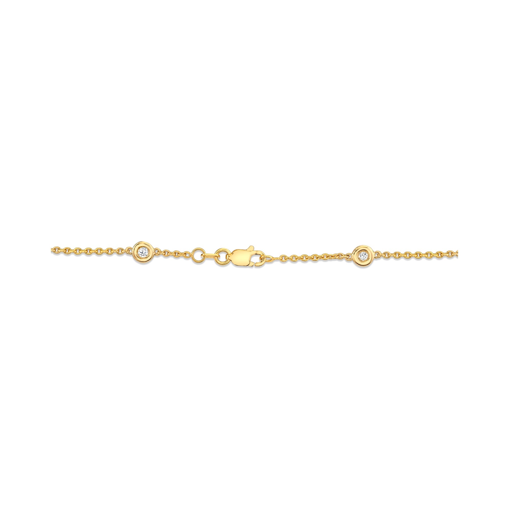 Bezel By The Yard Lab Diamond Bracelet