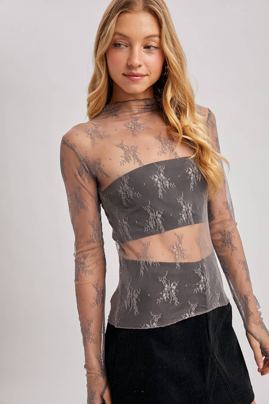 Callie Lace Long Sleeve