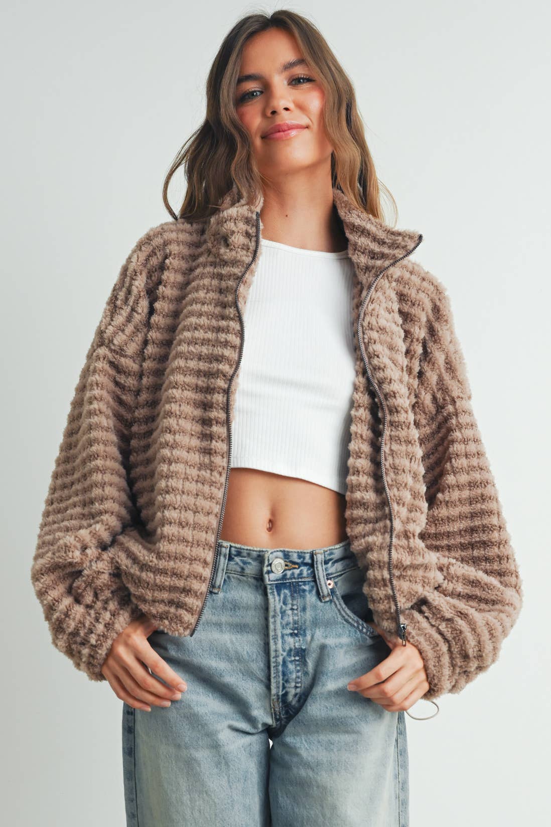 Brynlee Collared Puffer Jacket