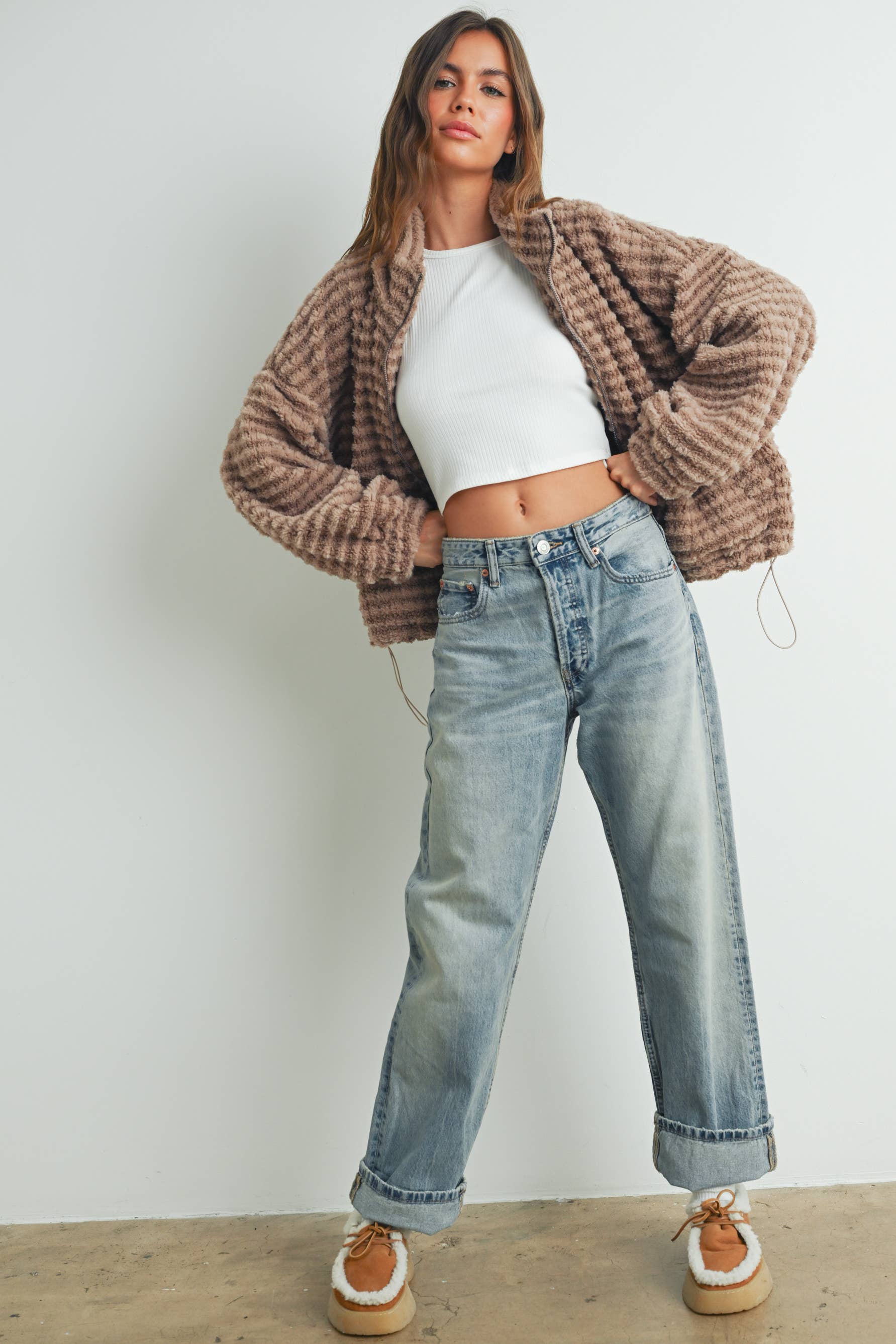 Brynlee Collared Puffer Jacket