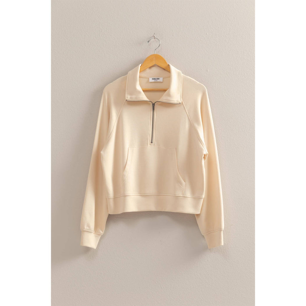 Mia Half-Zip Sweatshirt
