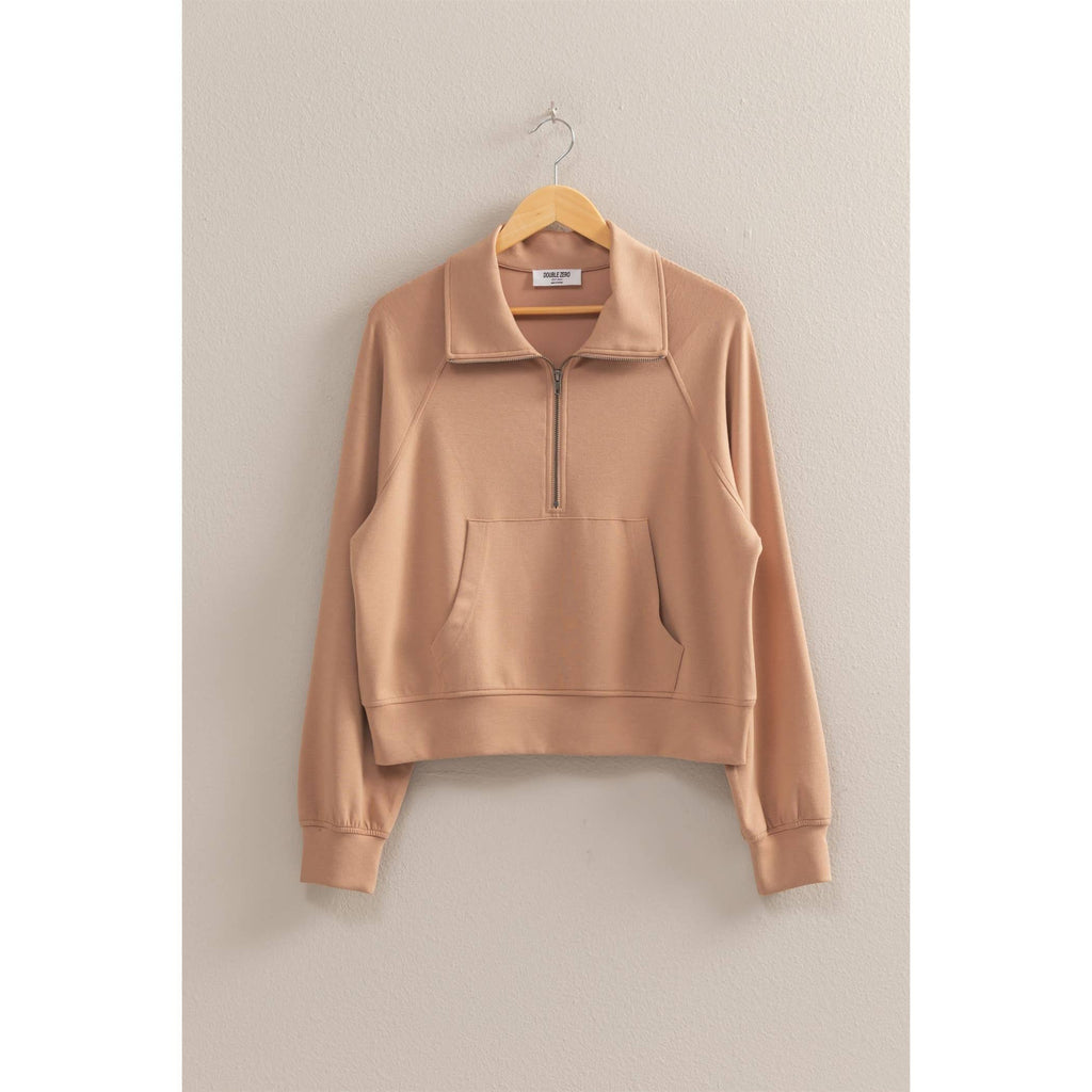 Mia Half-Zip Sweatshirt