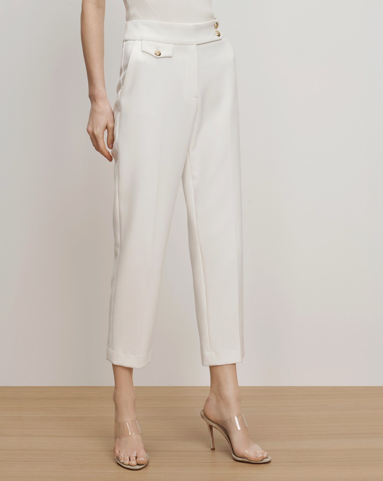 Renzo Crest Button Pant