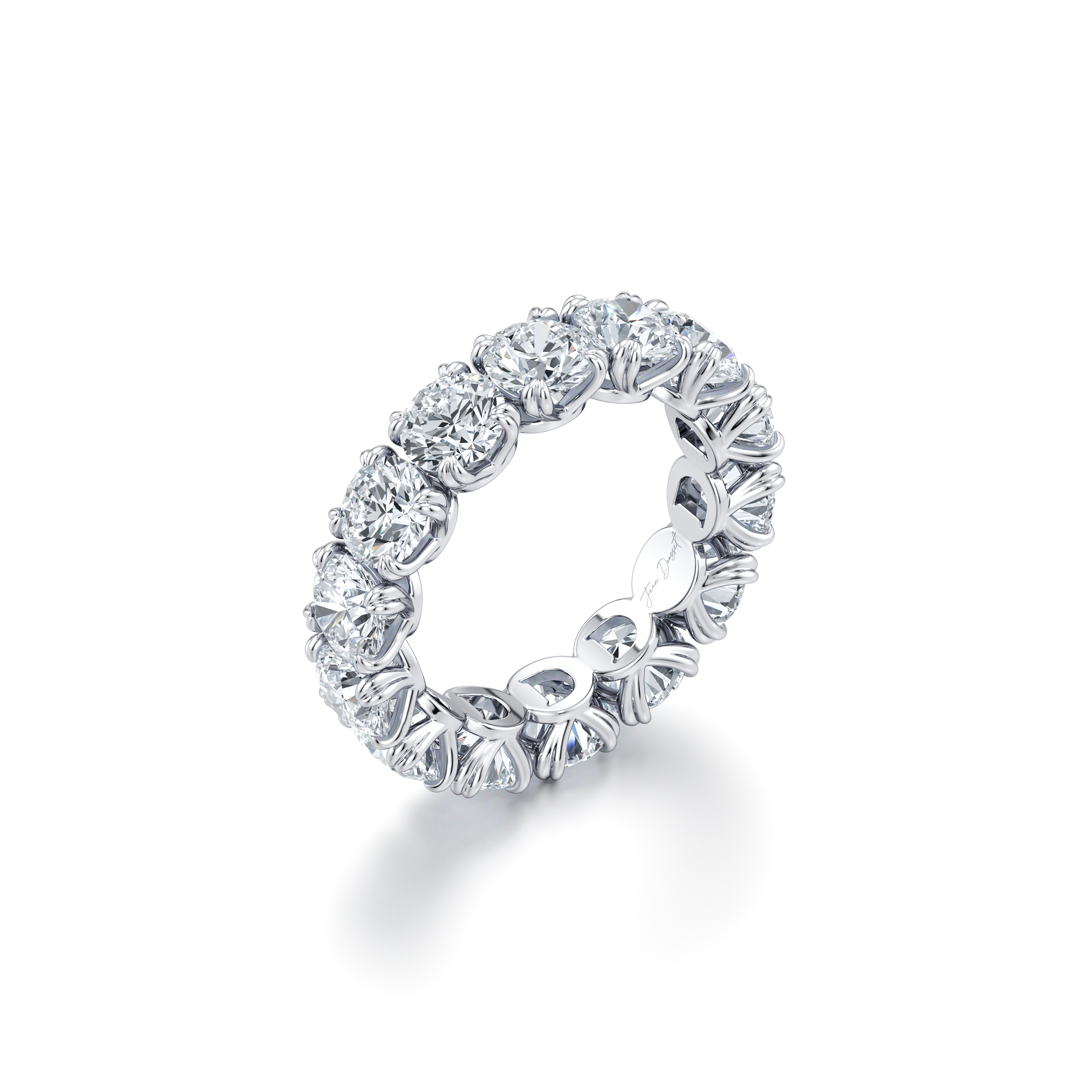 Elle Round Brilliant Lab Diamond Eternity Band