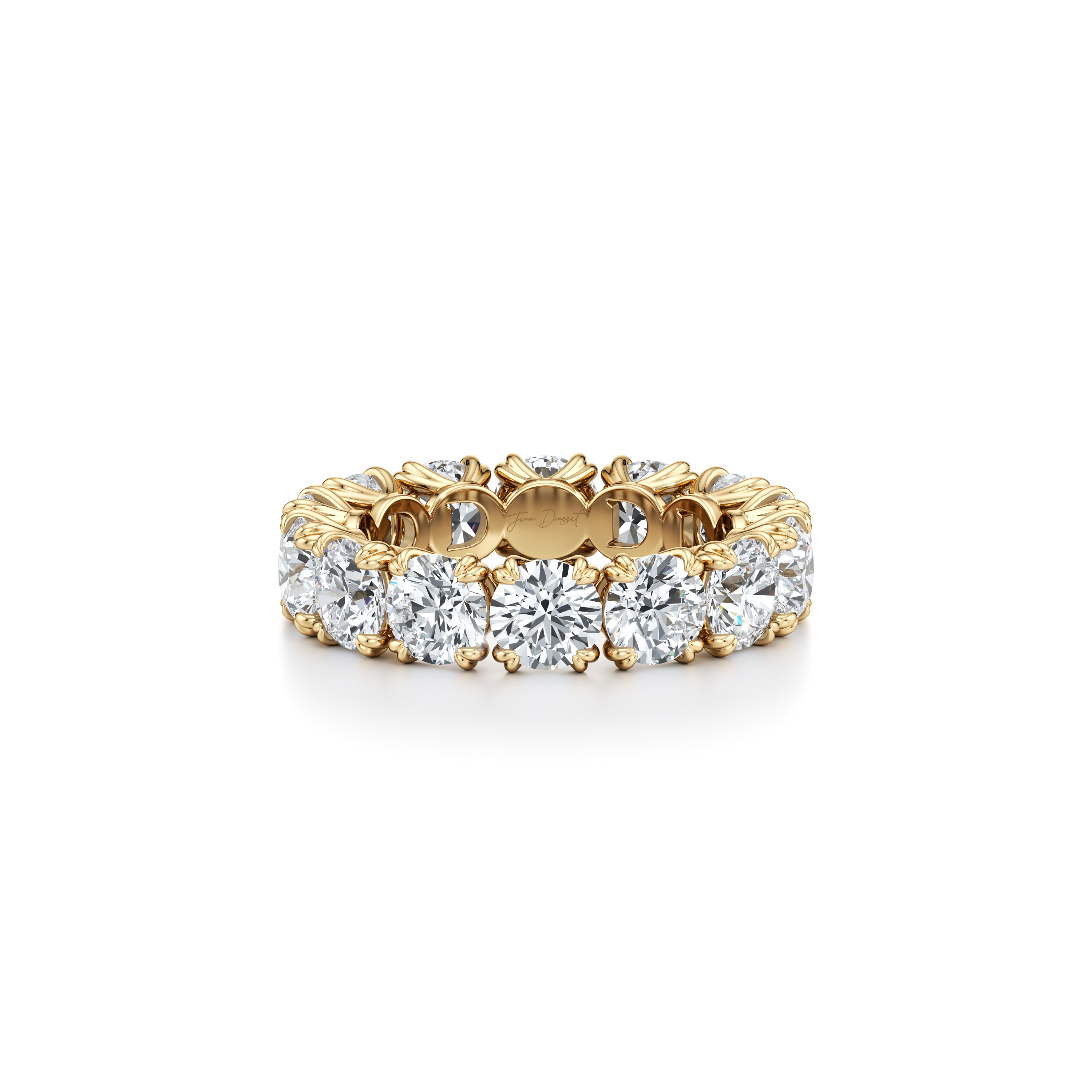 Elle Round Brilliant Lab Diamond Eternity Band
