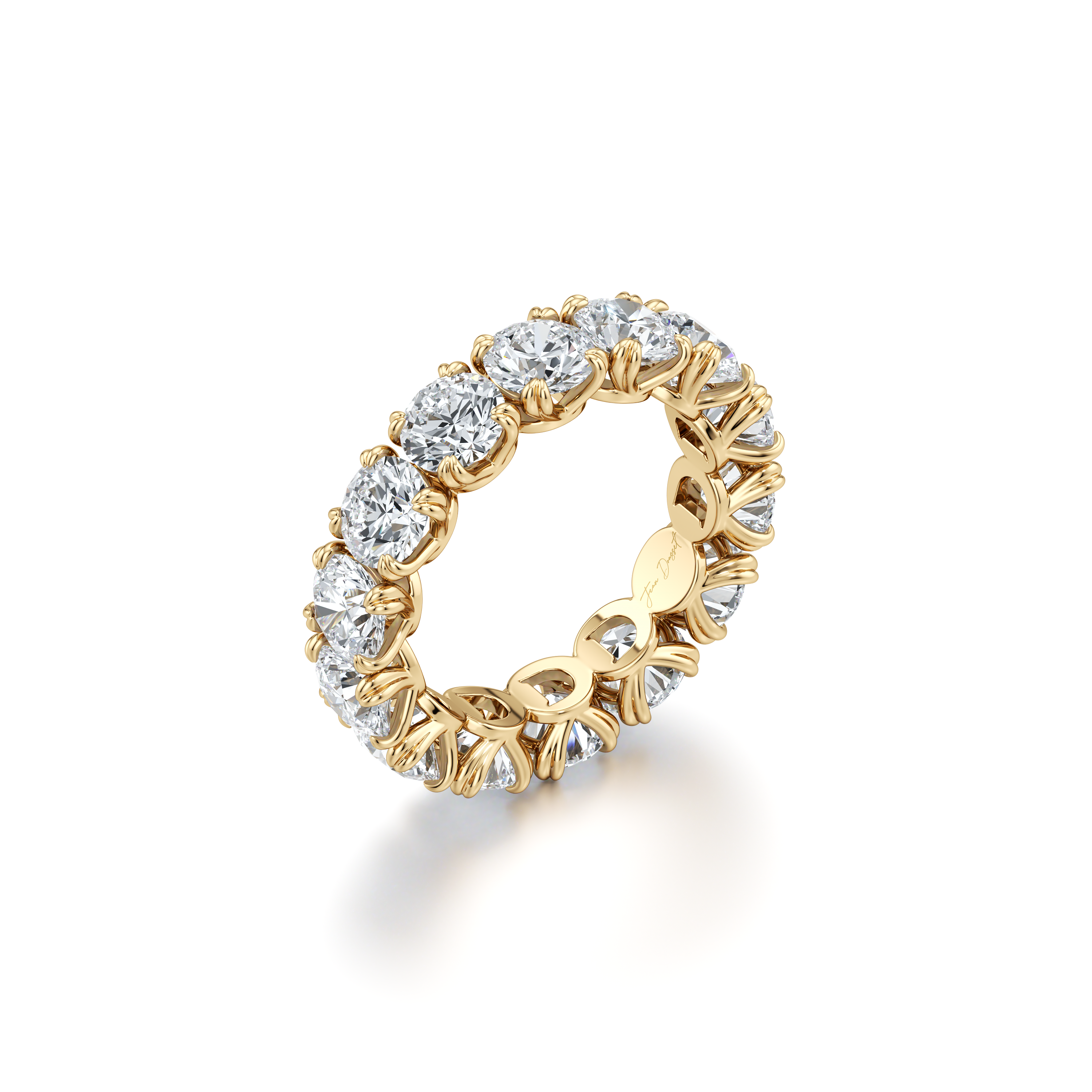 Elle Round Brilliant Lab Diamond Eternity Band