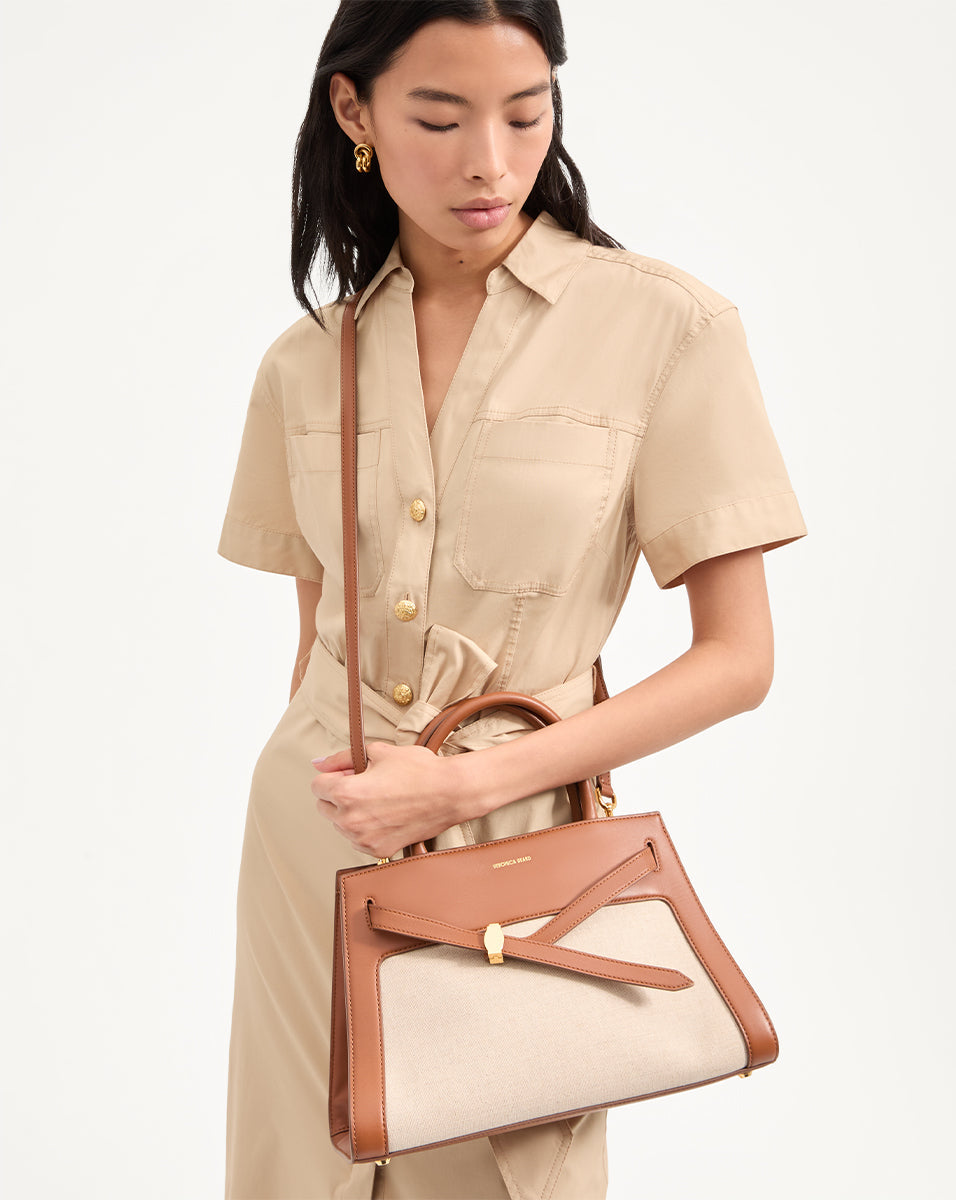 Veronica Beard Canvas Dash Bag