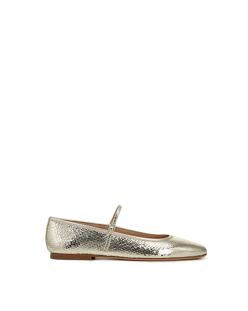 Ellie Metallic Flat