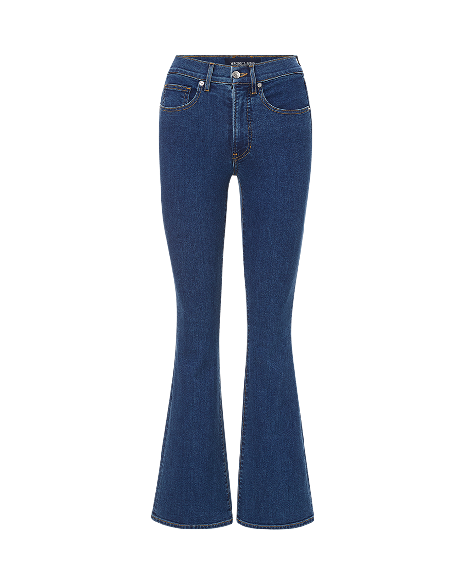 Beverly Loafer Length Skinny-Flare Jean