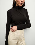 Mylie Mock-Neck Top