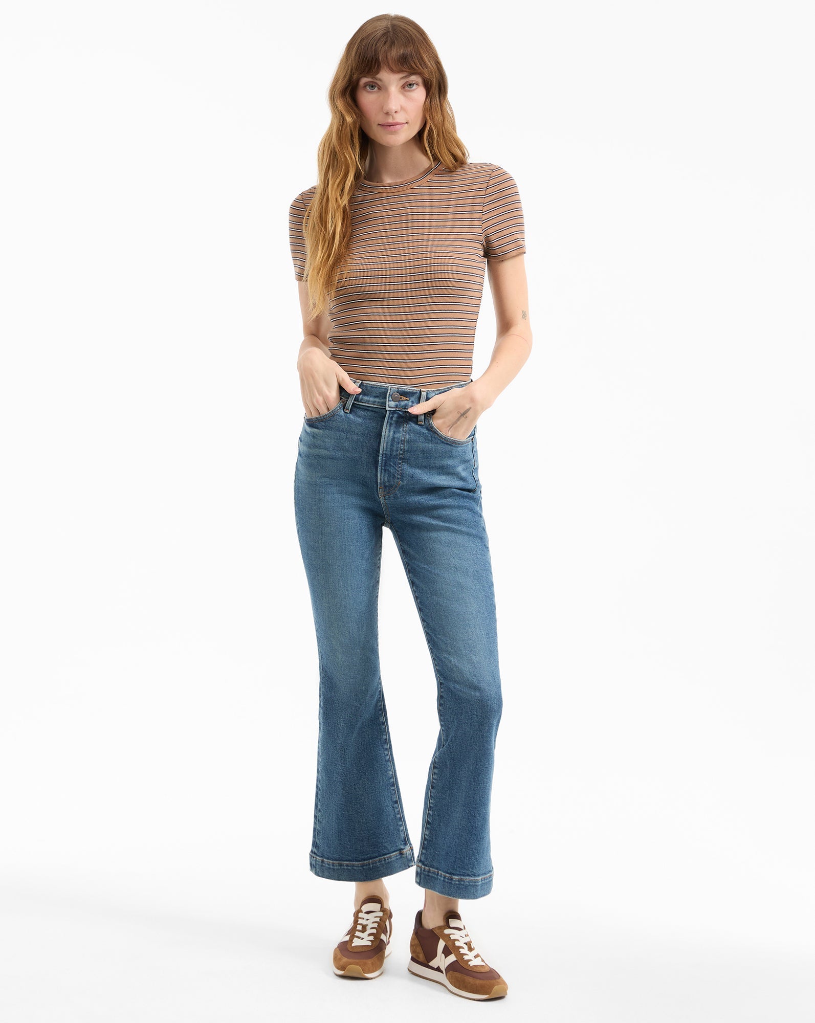 Carson Kick-Flare Jean