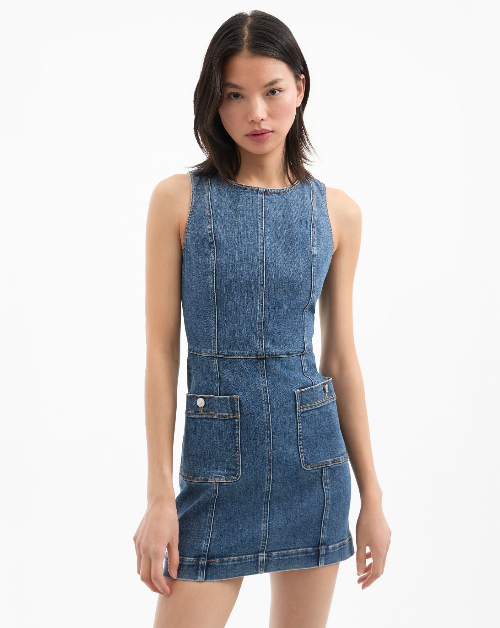 Zaire Denim Mini Dress